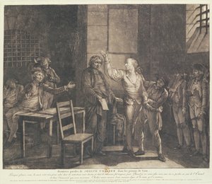 The Final Speech of Joseph Chalier by French School